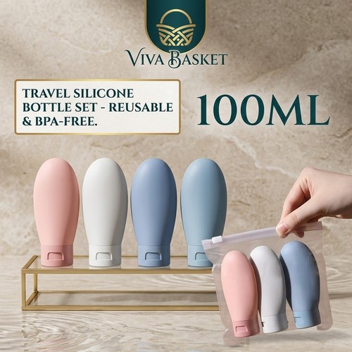 Leak proof silicone travel - leak,