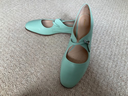 Clarks mint green flat - mint,