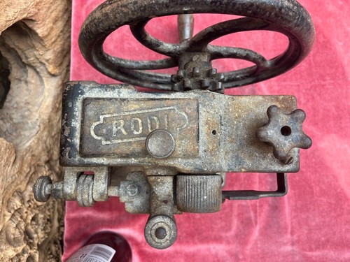 Antique rodi leather skiving - rodi,