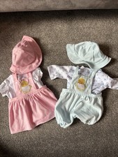 Tiny Treasures Pink & Blue Duck Outfits