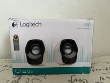 Used Logitech Z120 Stereo Speakers with Box
