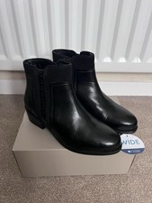 Pavers Wide Fit Leather Black