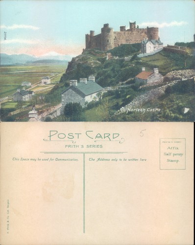 Harlech castle frith - harlech, f