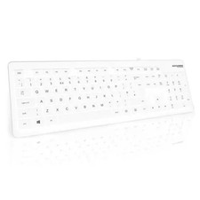 Accuratus Accumed Value keyboard Medical USB QWERTY UK International White