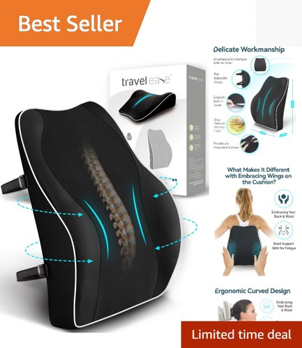 Ergonomic memory foam lumbar - memory,