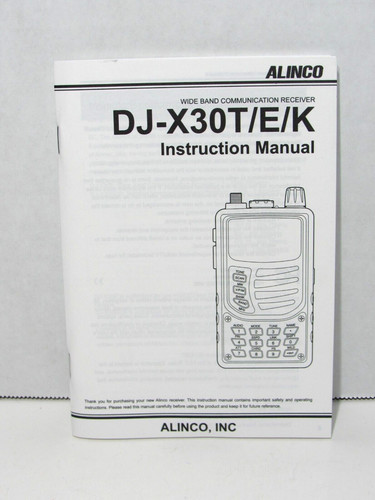 Alinco x30t original - alinco, dj-x30t