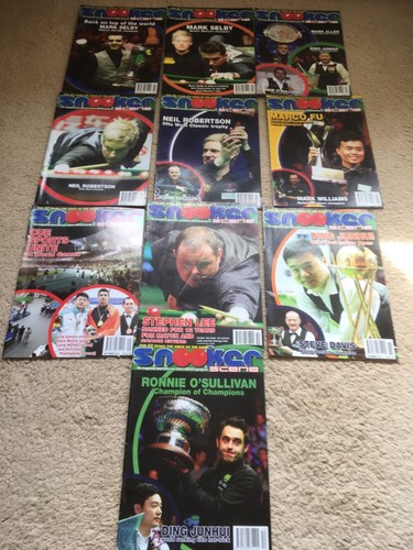 2013 snooker scene - 2013, magazines