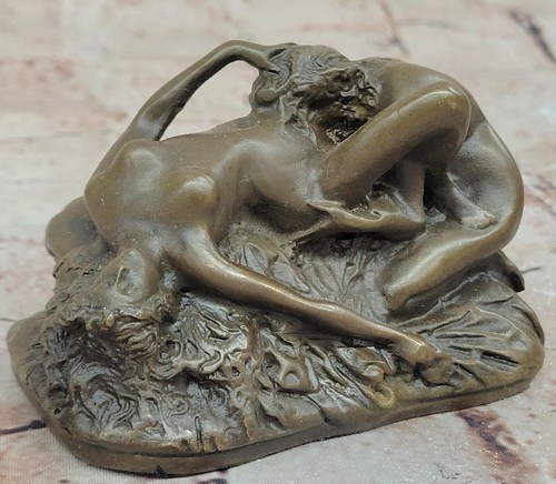 Erotic bronze depicting - erotic,