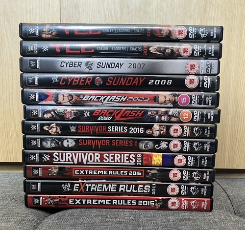 Wwe dvd set bundle - dvd, 12