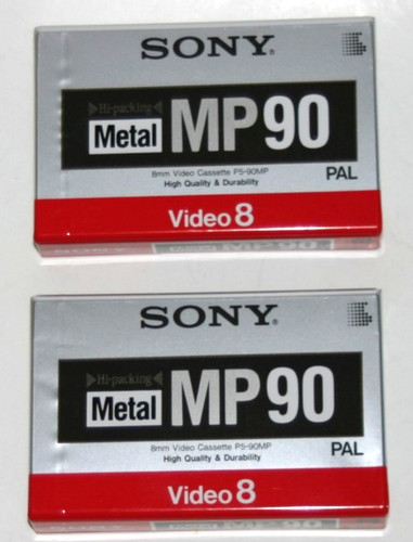 Two sony 8mm - two,