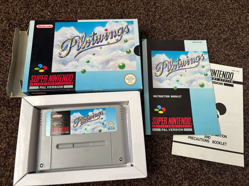 Pilotwings snes pal - pal,, cib
