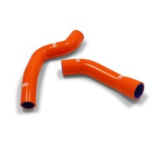 ORANGE Samco Silicon Rad Hoses
