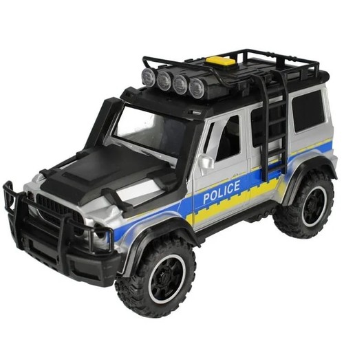 Police truck pull back suv - truck,