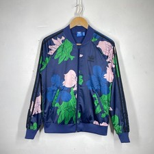 Adidas floral track jacket - track,