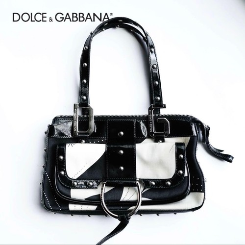 Dolce gabbana black patent - d&g,