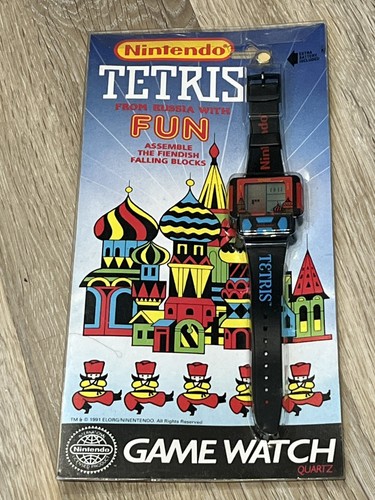 Nintendo tetris game watch - nintendo,