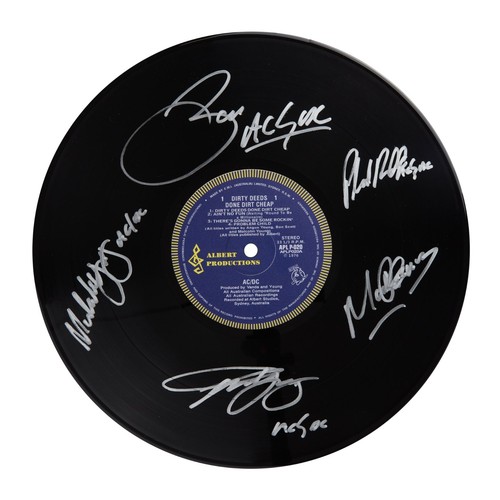 Acdc with printed signed - printed,