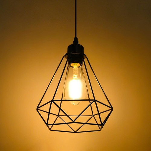 Black ceiling light - ceiling, wire
