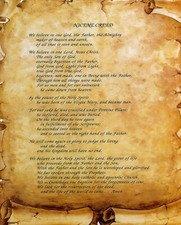 (SET of 3) NICENE CREED