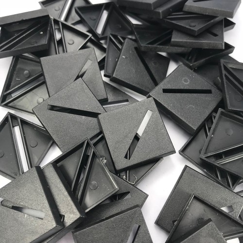 25mm square slotted wargaming - slotted,