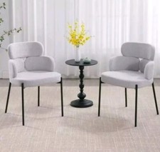 Dining chair set sherpa - of,