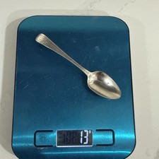 Georgian Solid Silver Rat Tail