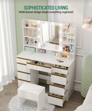 Dressing Table With 10 LED