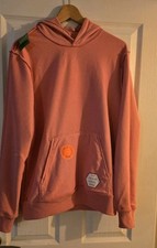 Helmut Lang Hoodie Reversible Pink Jeremy Deller RARE S