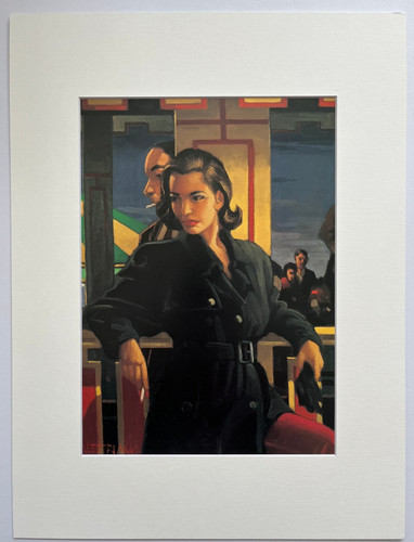 Jack vettriano mounted print - vettriano,