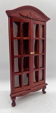 Dolls House furniture 6 plus inch display cabinet corner dresser 1/12th Scale