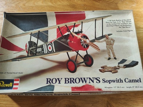 Revell h234 1975 sopwith camel - revell,