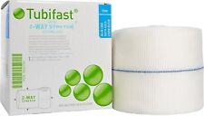 Large Tubular Blue Line Bandage - Elastic Support for Injuries, Sports & Medical