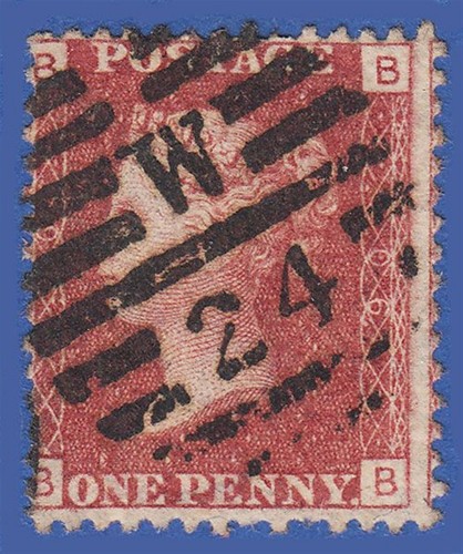 Sg43 1864 1d red - 1d,