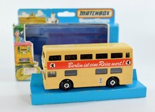 VINTAGE MATCHBOX SUPERKINGS K-15 THE LONDONER BUS BERLIN BUS