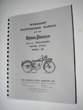 Royal Enfield Flying Flea 125cc Service Shop Manual-NEW