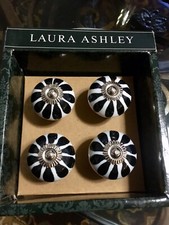 NEW LAURA ASHLEY BLACK WHITE