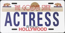 STEVE KAUFMAN "ACTRESS LICENSE
