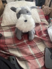 Relaxday Schnauzer Sand Filled Material Dog Door stop Doorstop