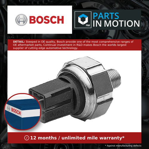 Oil pressure switch - oil,