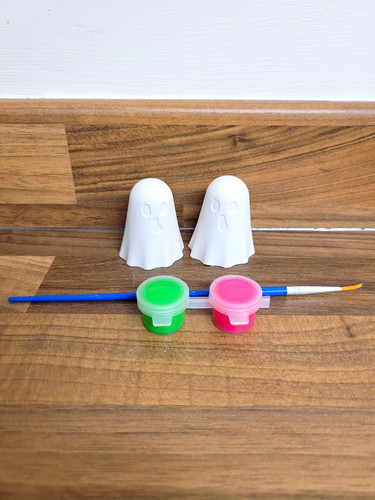 Paint your own halloween ghost - paint,