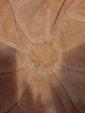 Used large real leather bean