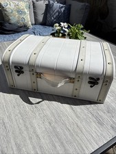 White decorative storage