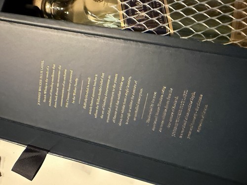 Johnnie walker blue - johnnie,