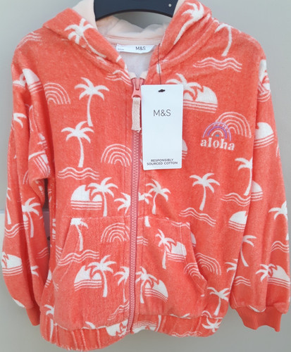 Girls age 5 - m&s, coral