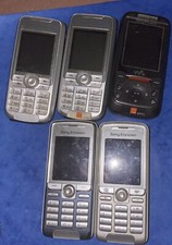 2000s Sony Ericsson Joblot - 2G GSM Phones Working! - W850i - K310i - K750i  x5