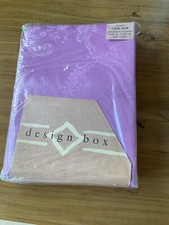 Damask Pair of Pink Curtains