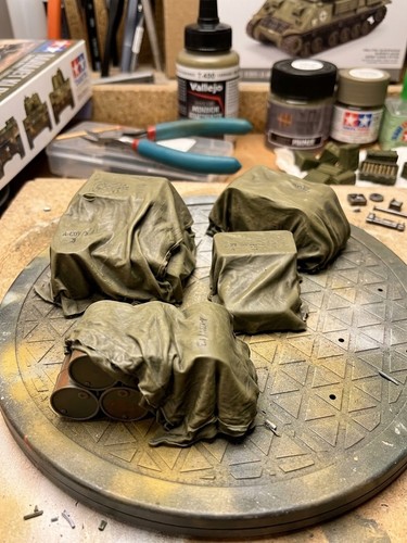 Wwii military crates - 1/35,