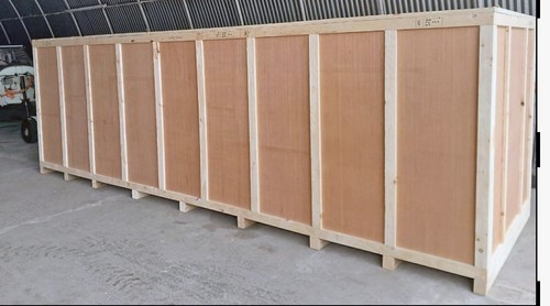Wooden shipping crate - shipping,