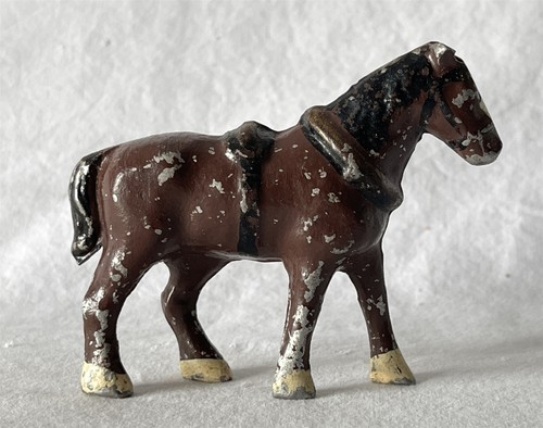 Vintage painted toy soldier - vintage,