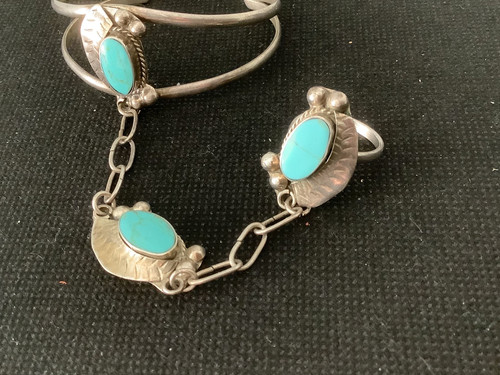 Vtg alpaca mexico turquoise - mexico,